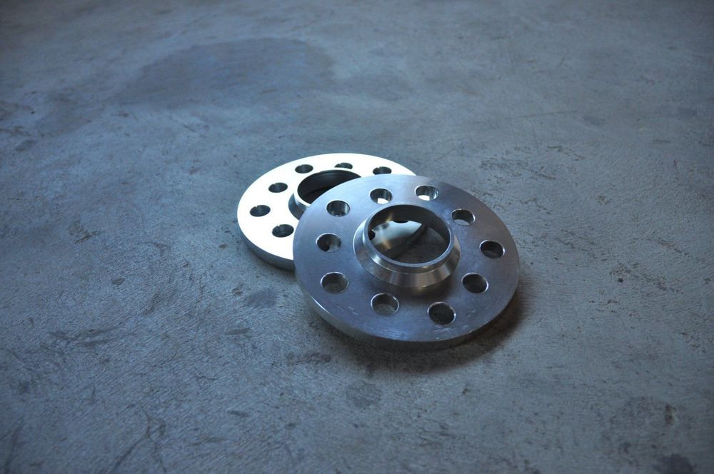 TRACER Spoorverbreders afstandsschijven 10205W 3mm zwart geanodiseerd - gatcirkel 100/5 112/5 - middengat 57,1-2 stuks