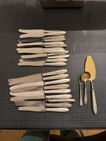 Silberbesteck 800 – 1414g Gesamtgewicht – Messer Set +