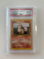 Pokemon Fukano Base Set 1st Edition PSA 10 German