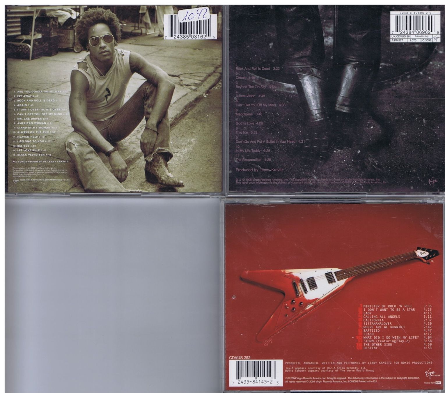CD: Lenny Kravitz - Diverse Titel je 3.90 – Usato da Unterengstringen venduto da Lastchance 3