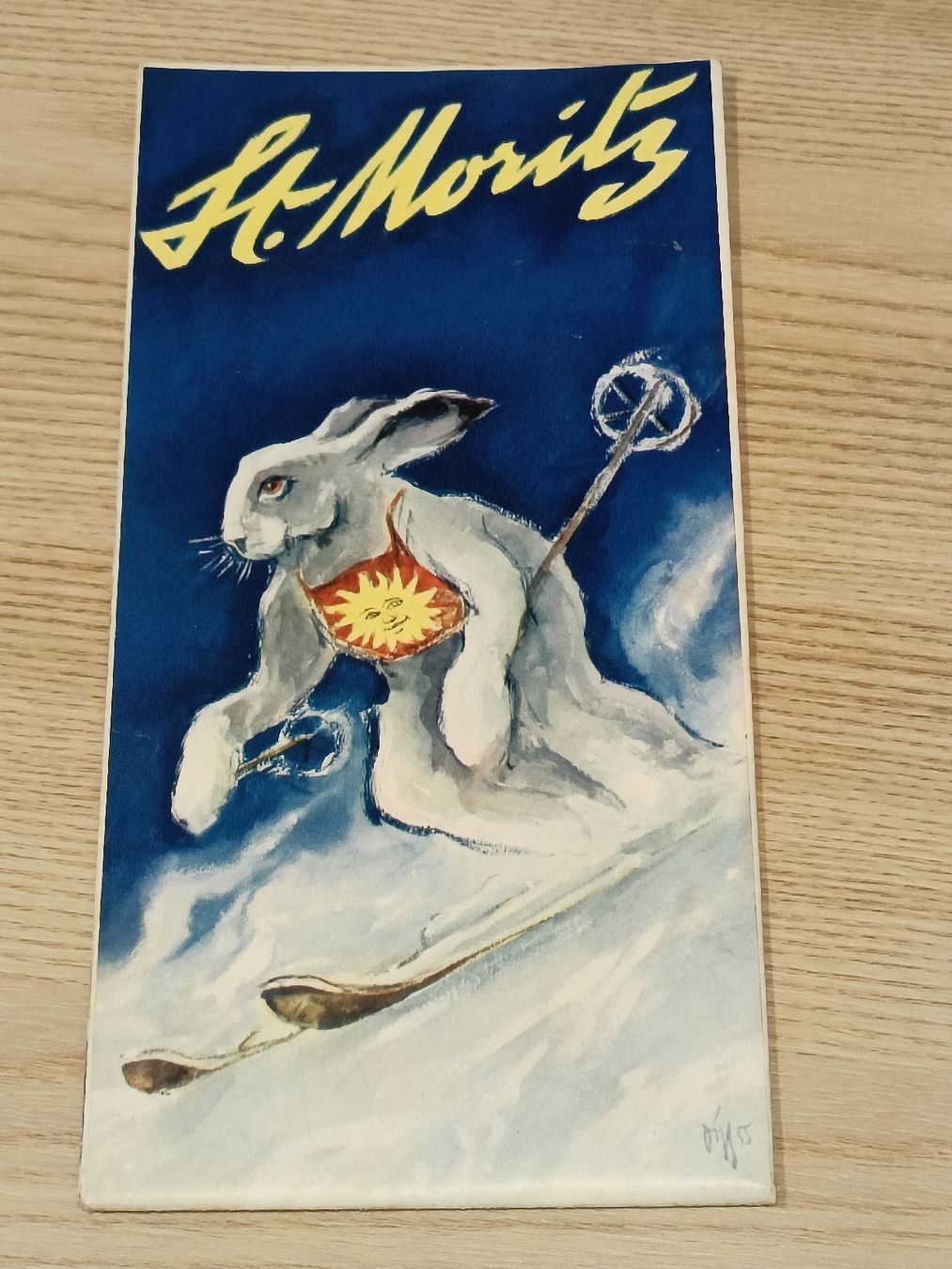 Dokumente: Prospekt / St Moritz - Ausgabe ca. 1930 – Gebraucht aus Brugg AG von Ente015