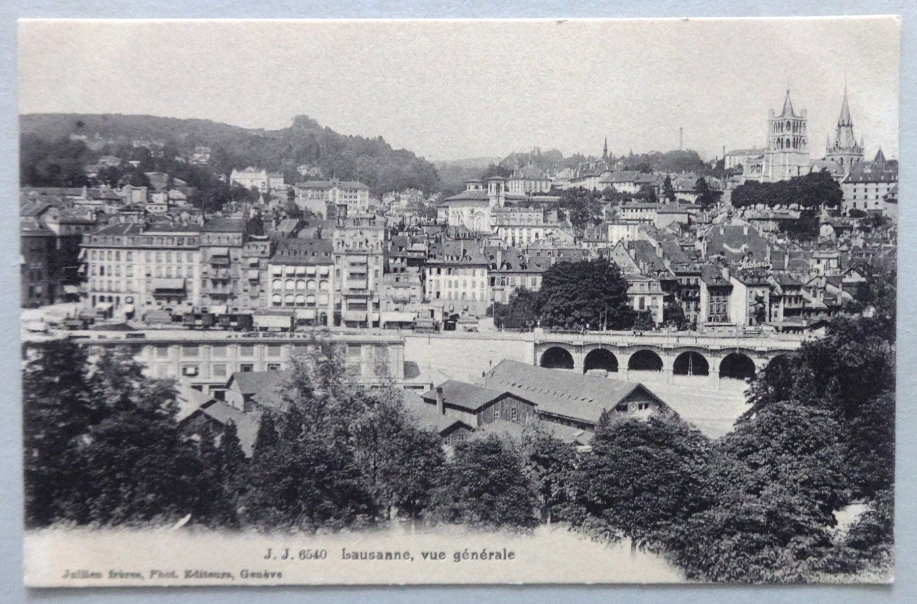 Cartes postales: Lausanne, vue générale – D'occasion à Fétigny par Billy2miny