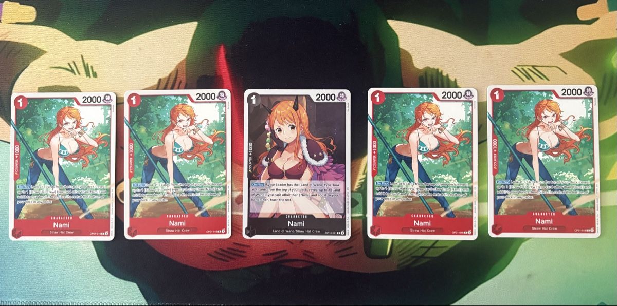 Bandai Sammelbilder & Trading cards: Carte One Piece Nami Character Set 5 pezzi – Gebraucht aus Taverne von jod_2xf9