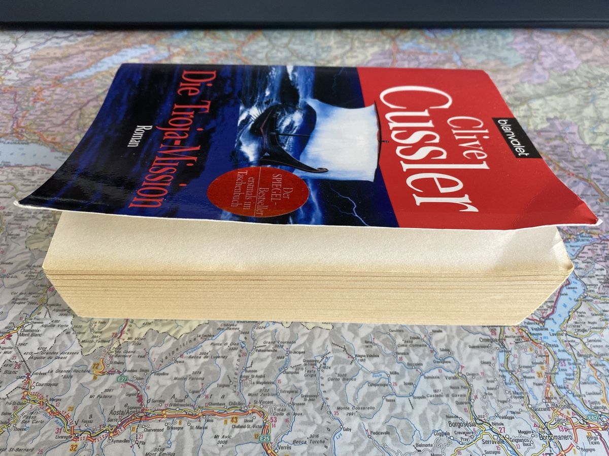 Bücher: Die Troja-Mission Clive Cussler  – Gebraucht aus Büsserach von Gimenez77 1