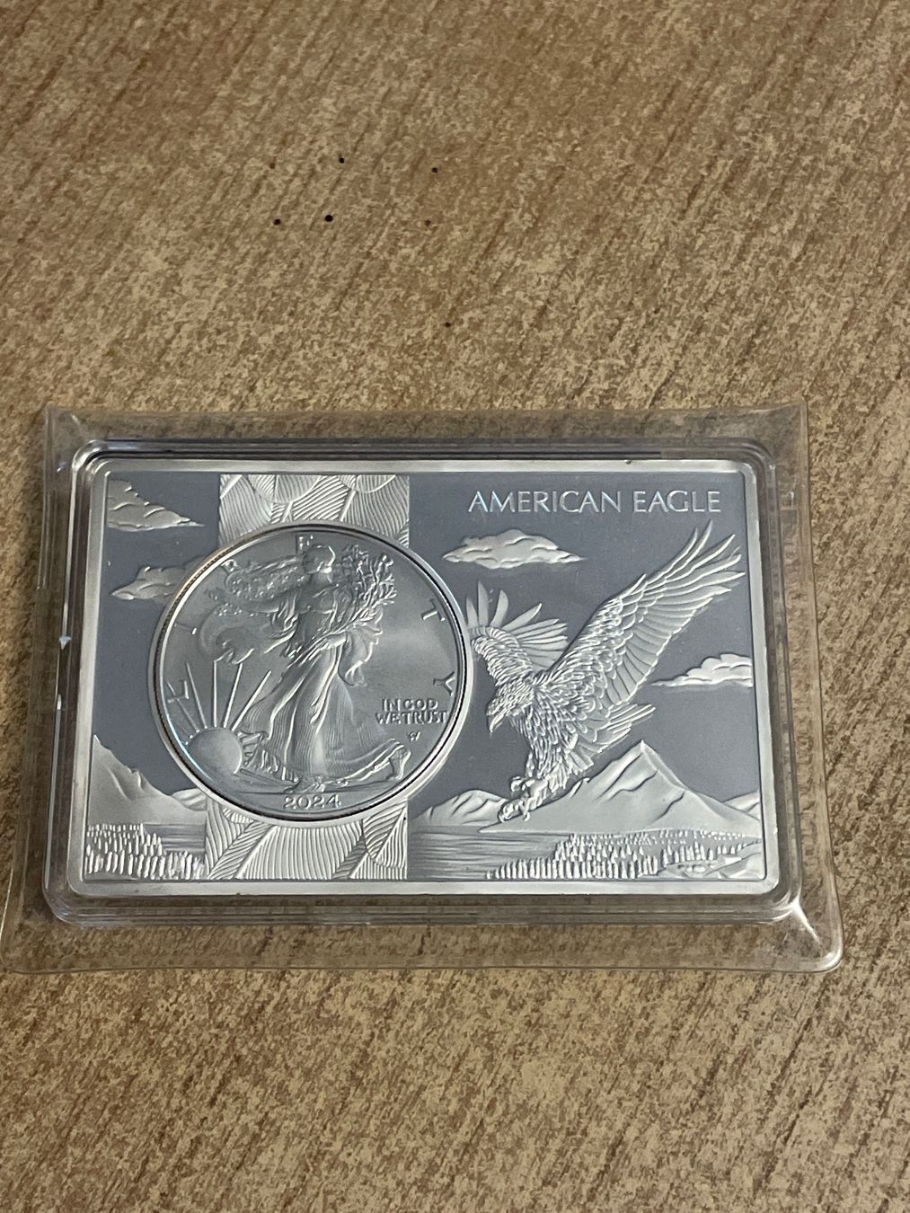 Metalli preziosi: 1OZ Liberty/Eagle 2024 in 3OZ Barren – Nuovo e nell'imballaggio originale da Schlossrued venduto da Tkanada