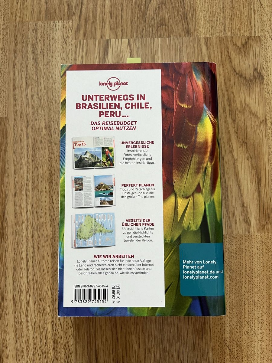 Libri: Südamerika Reiseführer – Nuovo (secondo la descrizione) da Embrach venduto da selviv 1