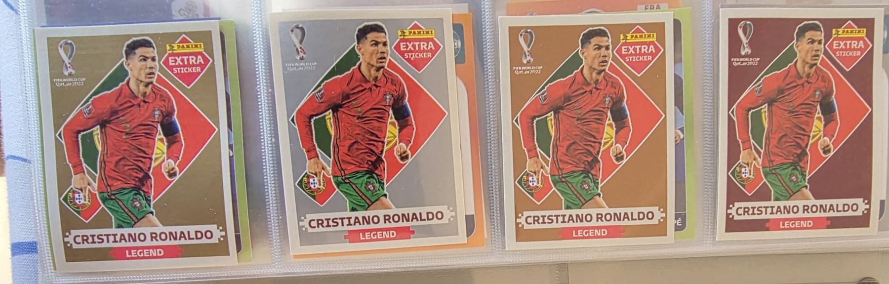 Panini Cartes à collectionner: Panini Lot Cristiano Ronaldo – Neuf (Voir description) à Aefligen par SSHRef 8