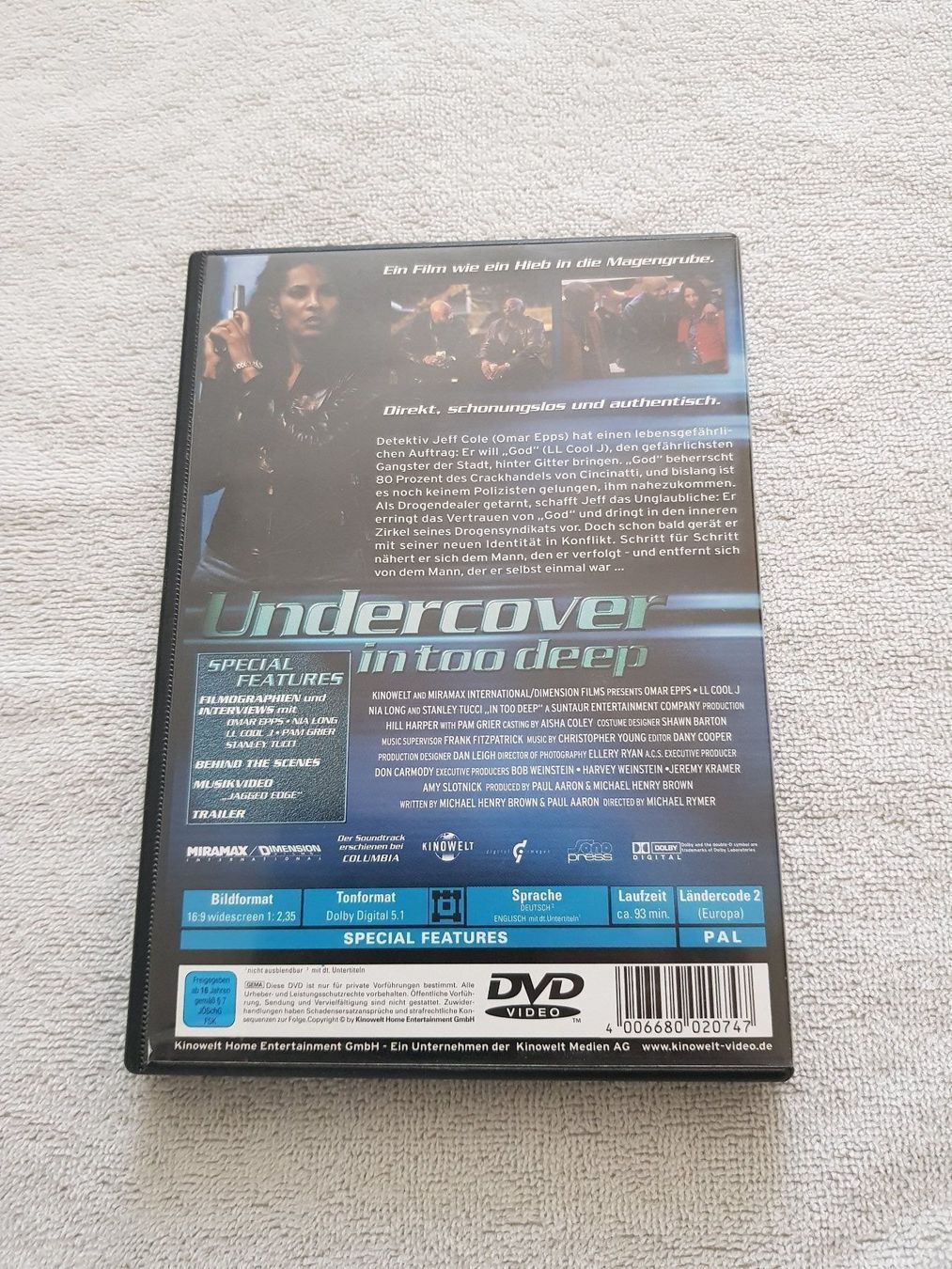 Tutti i DVDs: Undercover in too deep (DVD) – Usato da Liestal venduto da tonic 2