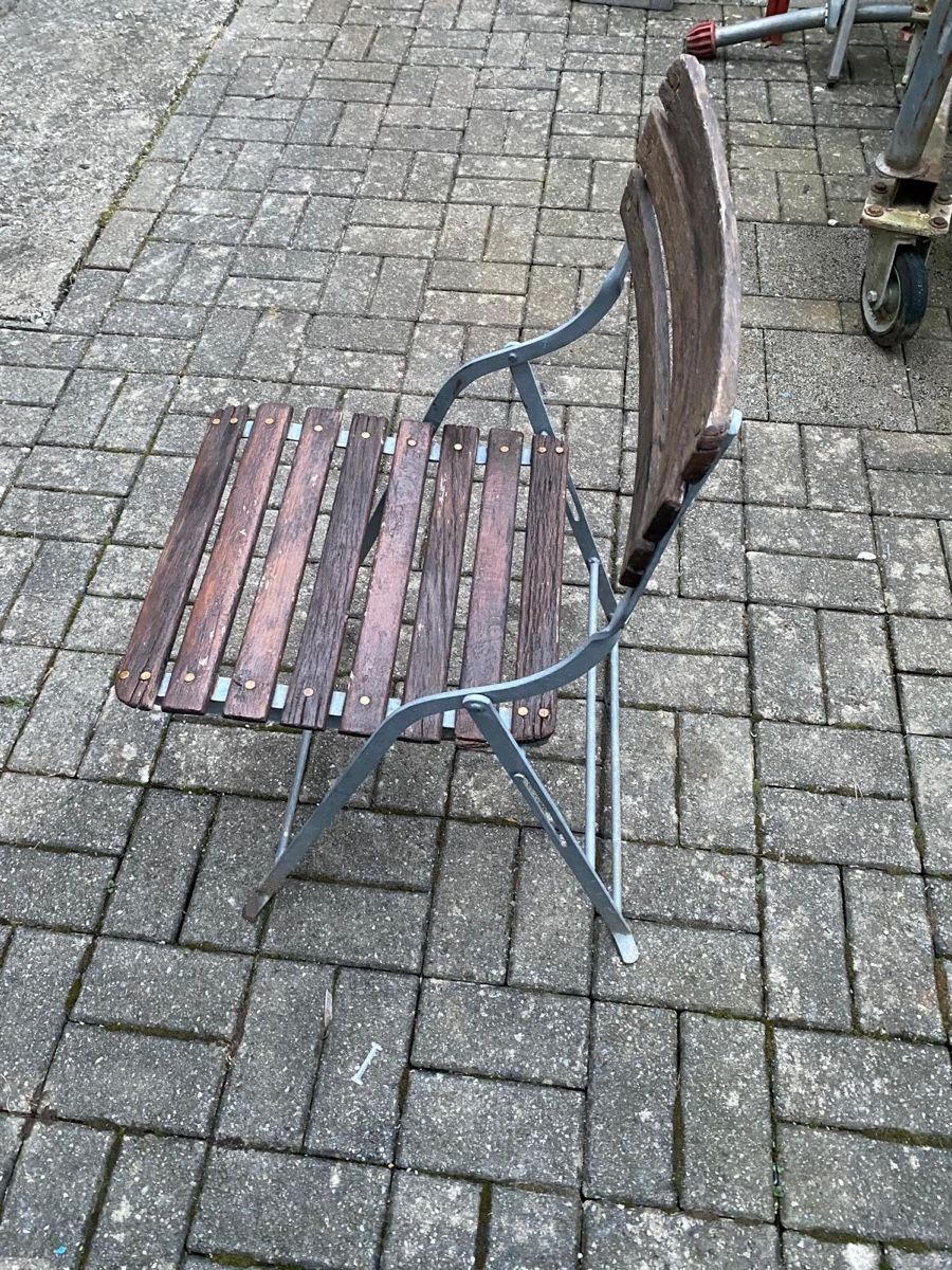 Sedie: Holz Klappstühle vom Gurten – Usato da Aarberg venduto da Jakaro 5