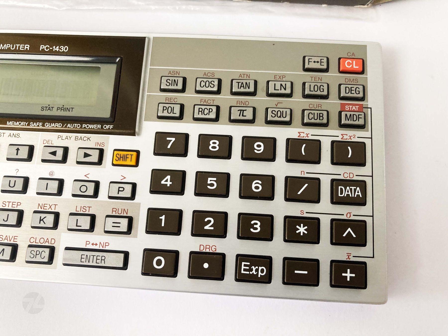 Sharp Taschenrechner: SHARP PC 1430 Pocket-Computer Basic Vintage Calculator OVP – Gebraucht aus Wetzikon ZH von cyan74 2