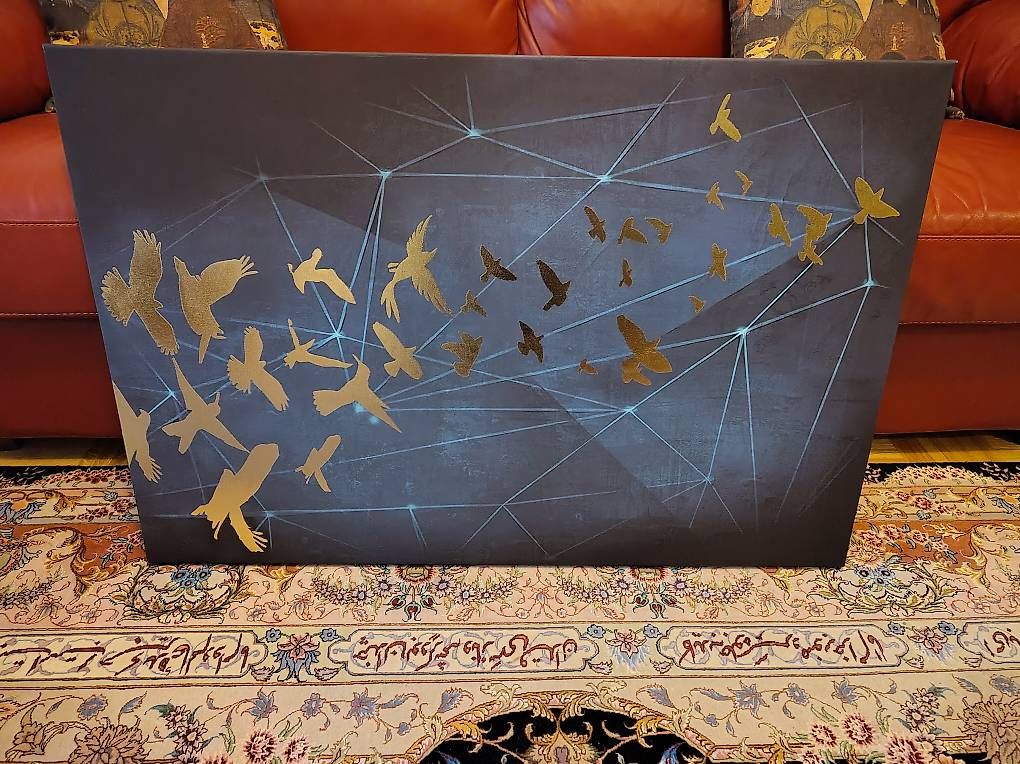 Tutte le decorazioni: Tableaux oiseaux, poissons et papillons  – Usato da Neuchâtel venduto da Ansofix 3