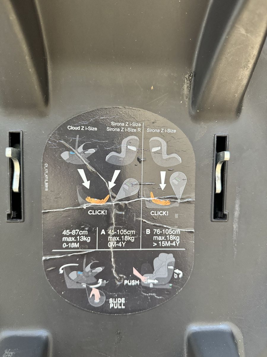 Cybex Seggiolini per auto: Cybex Platinum Z i-size set - base, cloud, sirona – Usato da Langnau am Albis venduto da Sophie_Jarolimova 2