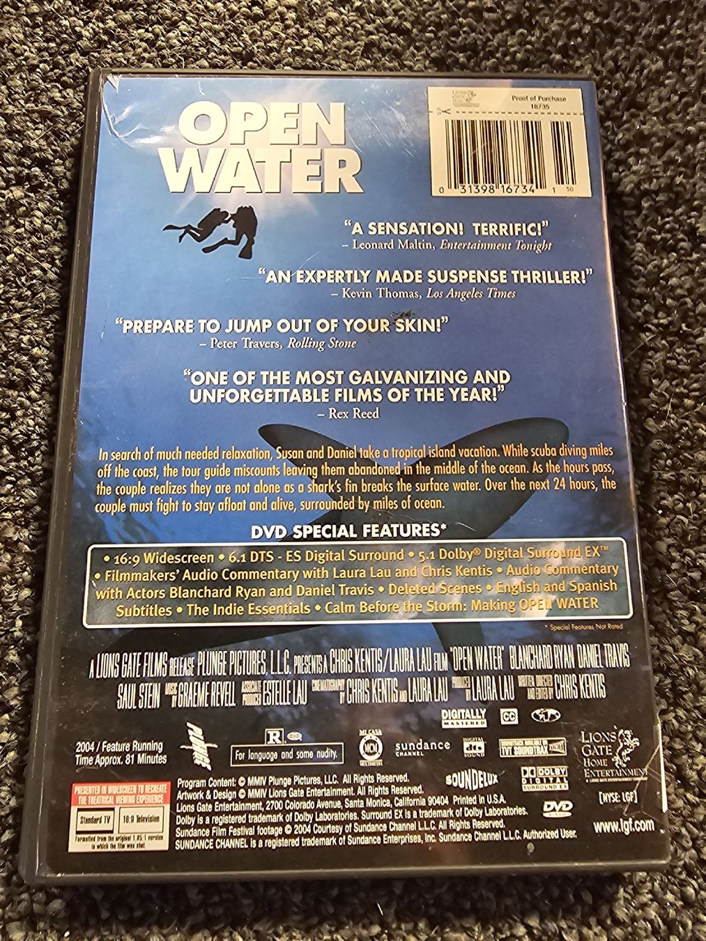 Alle DVDs: Open Water (21931) – Gebraucht aus Ruswil von jan_bxl5 1