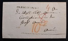 Vorphila Ob.Toggenburg - Gemeinde Nesslau nach Aarau um 1830