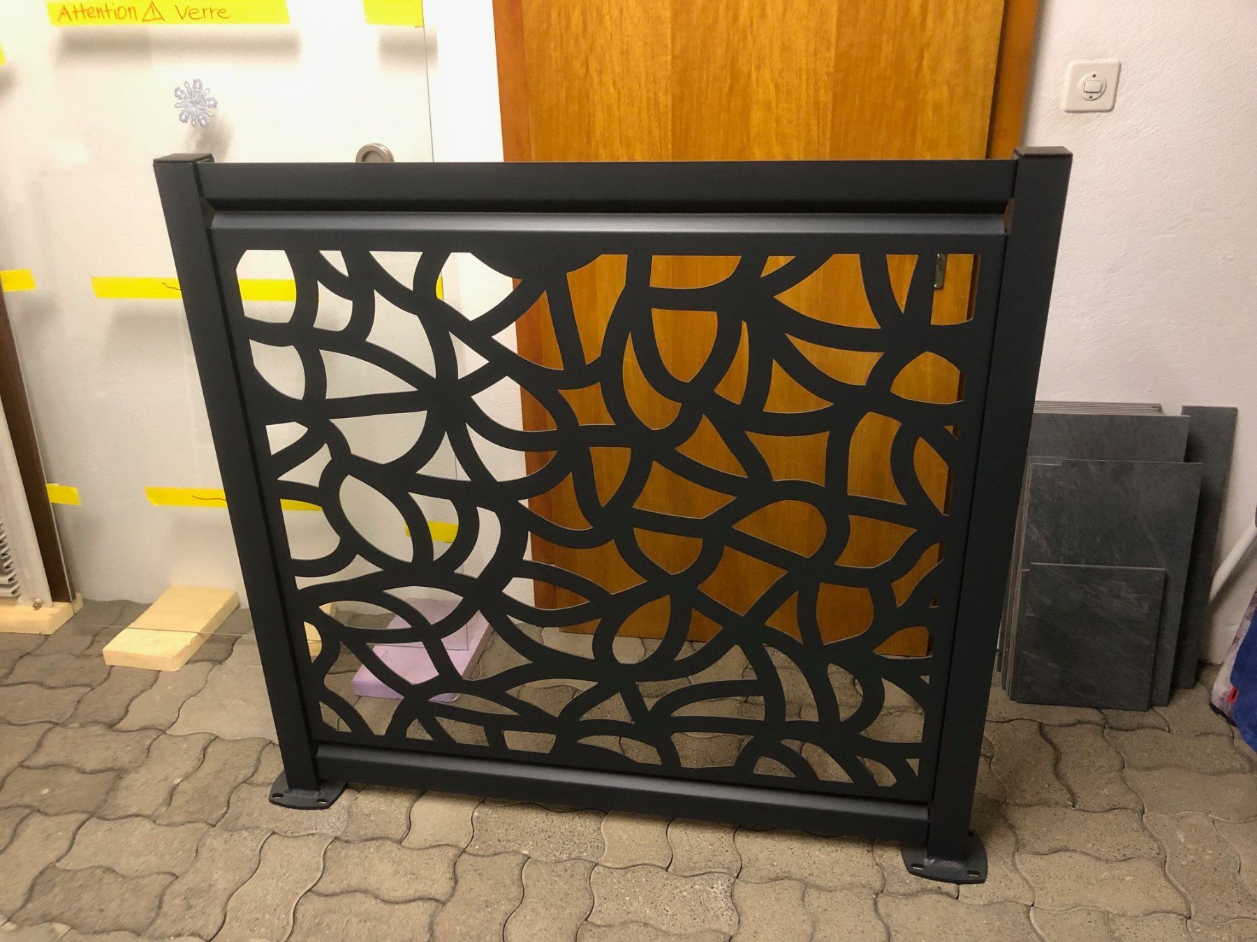 Fendivista: Paravent design moderne alu anthracite neuf – Nuovo (secondo la descrizione) da Riddes venduto da CAP59 1