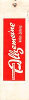 RINGIER Ballonflug LUZERN 1954 SCHWARZENBURG Werbung VOLKSZE