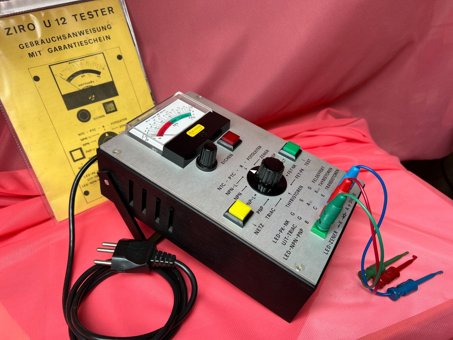Misurare: Halbleiter-Elektronikbauteile-Testgerät 'Ziro U12' – Usato da Lütisburg venduto da wiesenpippau 1