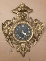Antike bronze Wanduhr Pendule