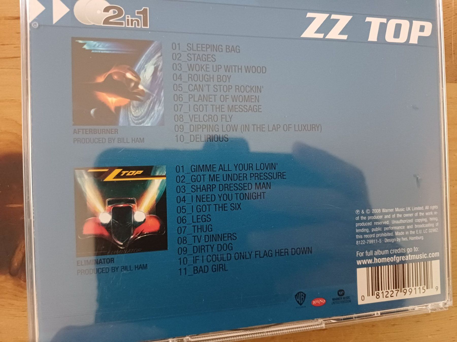 CDs: ZZ Top: Afterburner / Eliminator auf 2 CDs – Gebraucht aus Jona von Rreto71 4