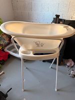 Babybadewanne mit Ständer/ Einsatz