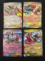 Pokemon 4x EX Karten Englisch NM