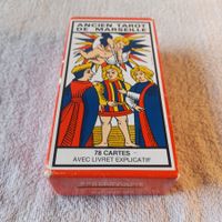 Tarot de Marseille Grimaud 78 Cards 1970er mit Booklet Vtg!