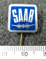 SAAB AUTO LOGO VINTAGE ANSTECKNADEL ABZEICHEN OLDTIMER OLDI