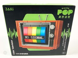 JAKI Color Televison 1970 TV Fernseher Lego kompatibel OVP