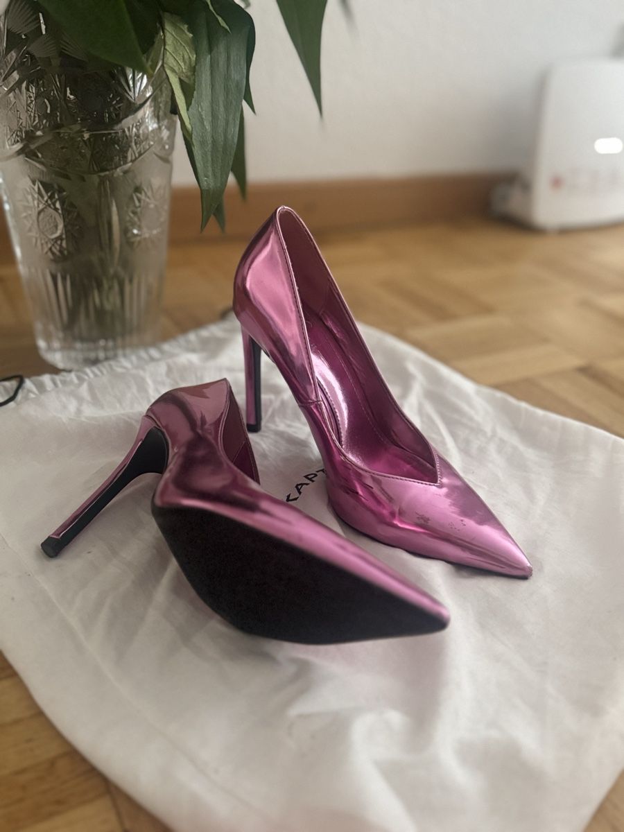 Chaussures femmes: Damenschuhe High Heels Pink Grösse 36 – D'occasion à Oberglatt ZH par Rono96 1