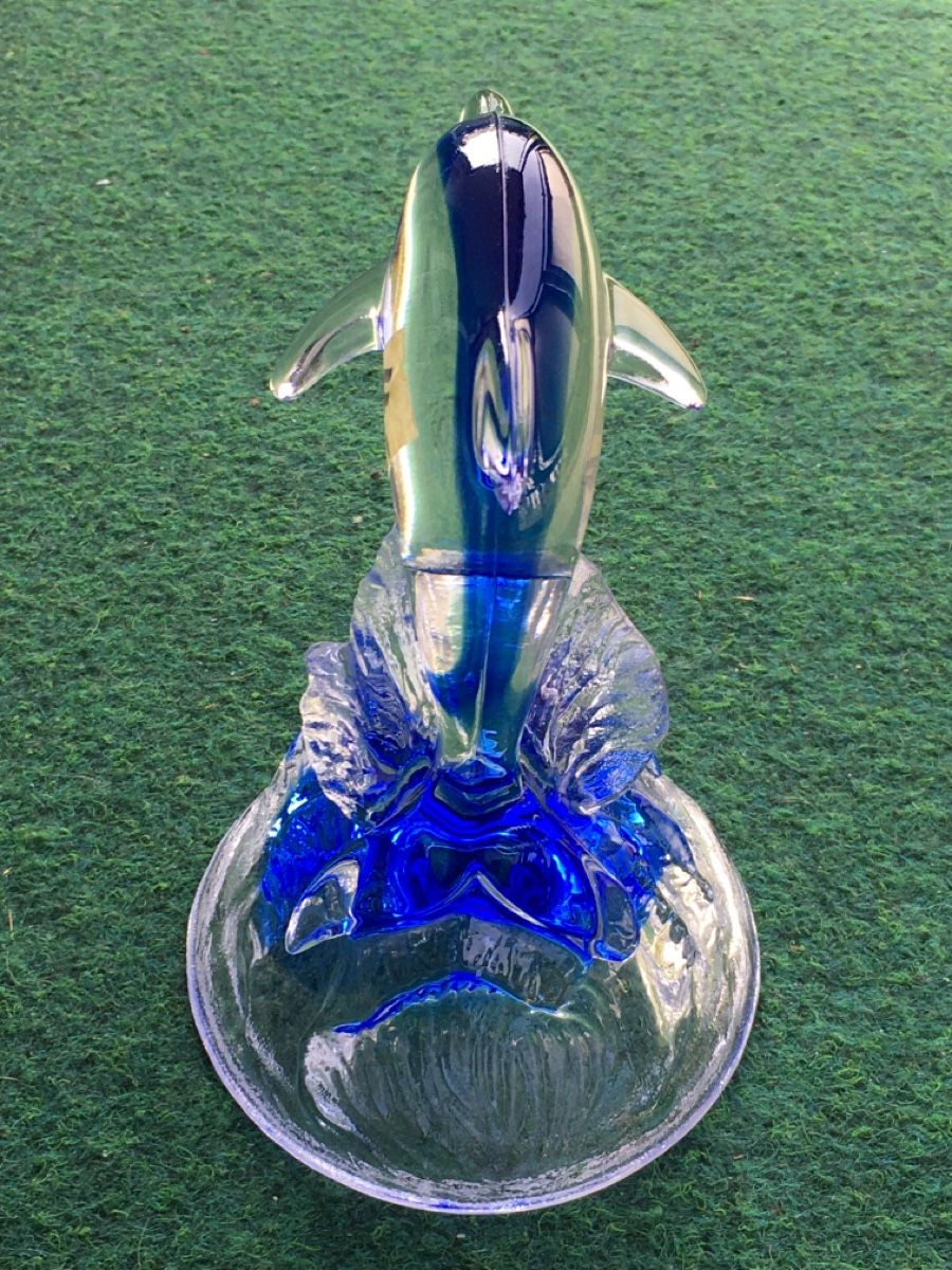 Figuren: Glas - Delfin – Gebraucht aus Wangen b. Olten von Finolino28 1