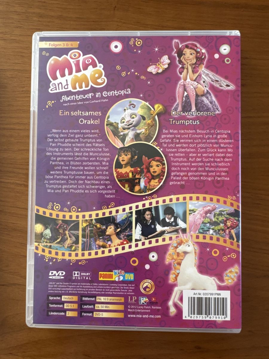 Tutti i DVDs: 3 DVDs Mia and Me – Usato da Arisdorf venduto da forfamily 2
