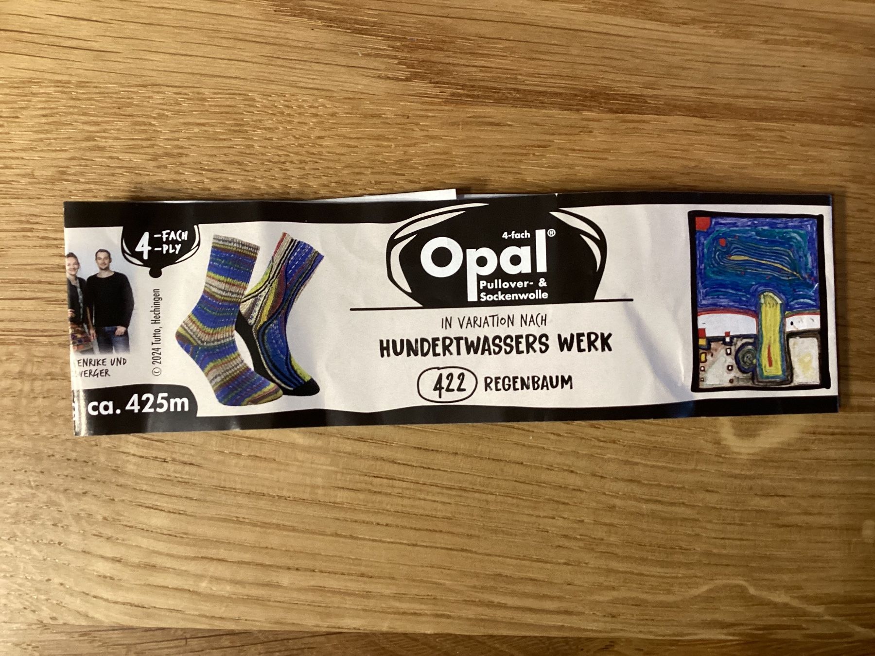 Socken: Handgestrickte Hundertwasser Söckli NEUSTE KOLLEKTION 4 – Neu und originalverpackt aus Flawil von kruemeli02 2