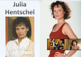Julia Hentschel / Originalautogramm
