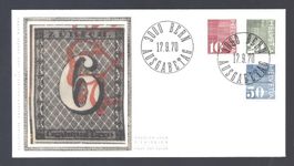 FDC mit  Vignette 1970