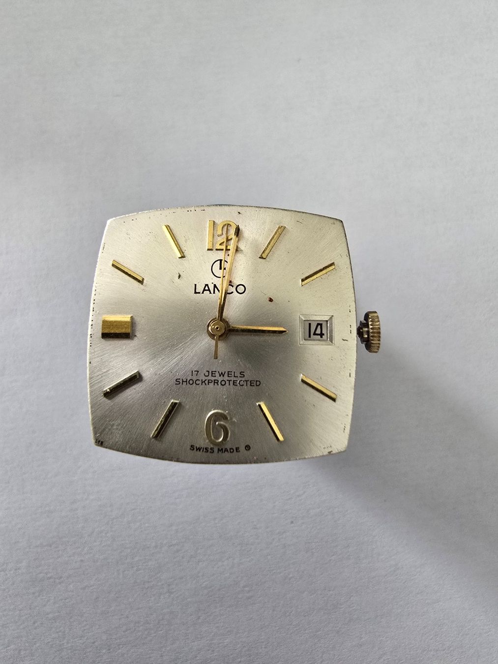 Lanco Orologi: Mouvement Lanco 1004 – Difettoso da Tramelan venduto da Nirdan