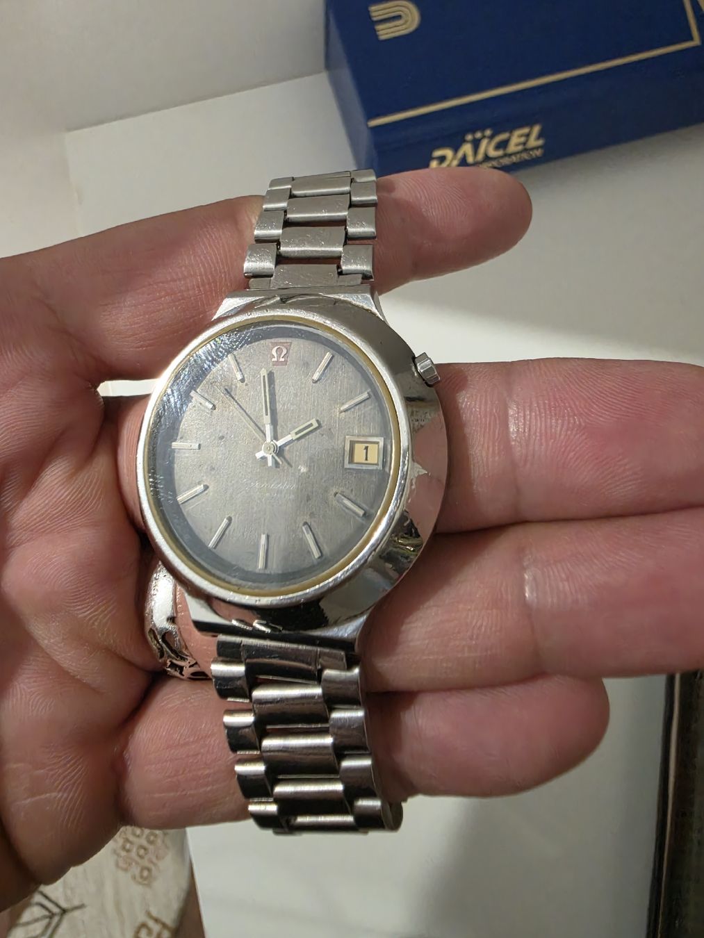 Omega Orologi: OMEGA SEAMASTER Elektronik mit Batterie  – Usato da Basel venduto da Afghan1234