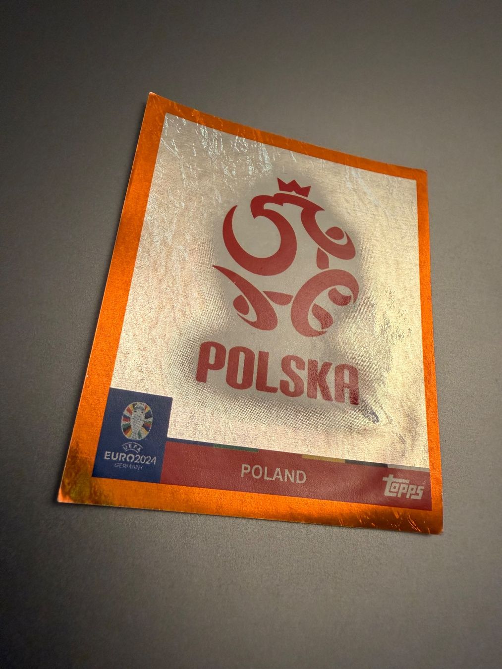 Topps Sammelbilder & Trading cards: Topps Euro 2024 - POL 1 Orange – Gebraucht aus Nyon von Wyvern 1