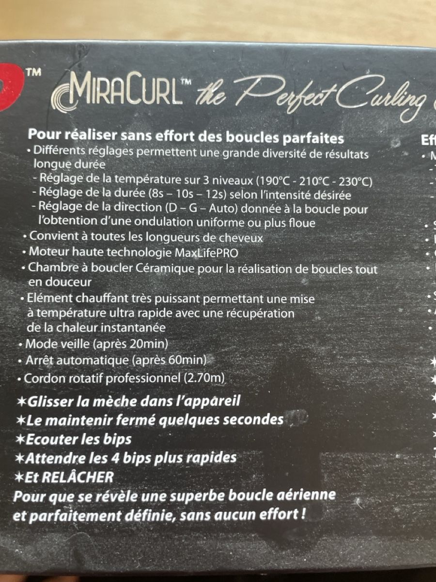 BaByliss Piastre & Arricciacapelli: Fer à boucler BaByliss PRO – Usato da Renens VD venduto da nfavrod 5