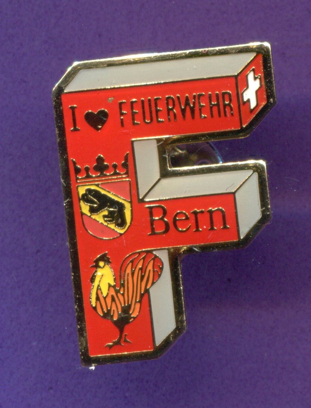 Placchette & Badge: Feuerwehr  BERN – Usato da Winterthur venduto da Sammleroase