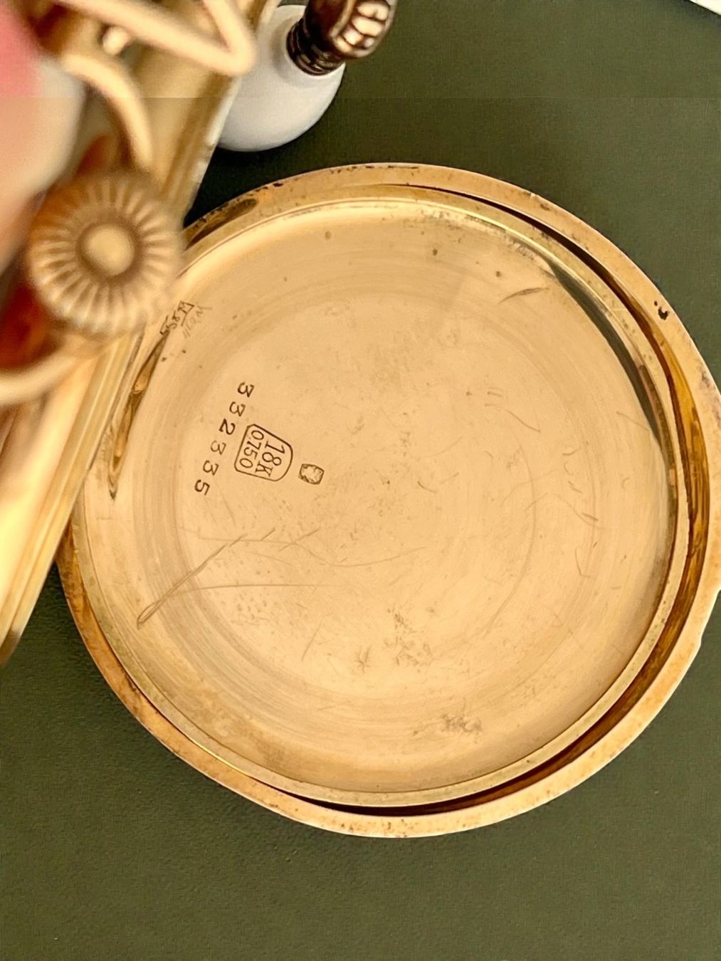 Ulysse Nardin Orologi: Ulysse Nardin 18k Gold Pocket Watch – Usato da Apples venduto da the_7jtf 5