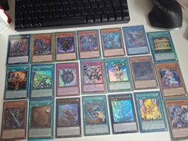 Yu-Gi-Oh Karten Konvolut 20 Stück REF:05