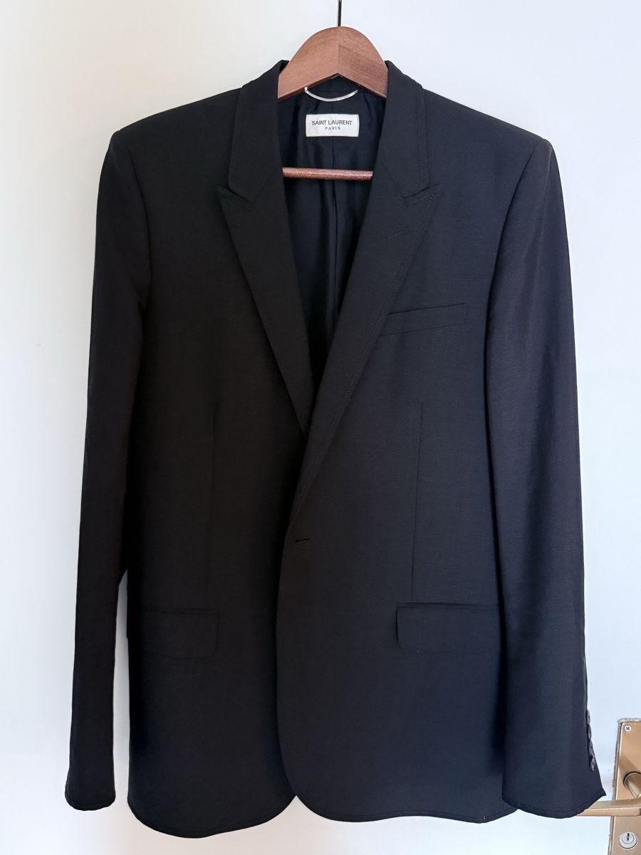 Saint Laurent Completi: Sakko Saint Laurent Paris Grösse 52 schwarz – Usato da Siebnen venduto da koschitoschi