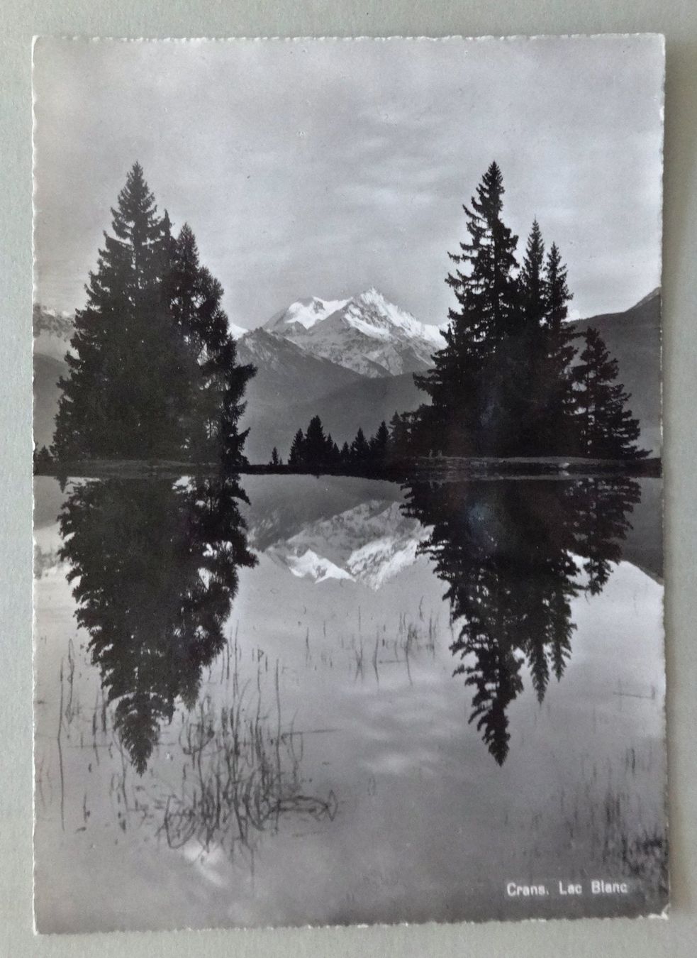 Cartes postales: Crans, Lac Blanc – D'occasion à Fétigny par Billy2miny