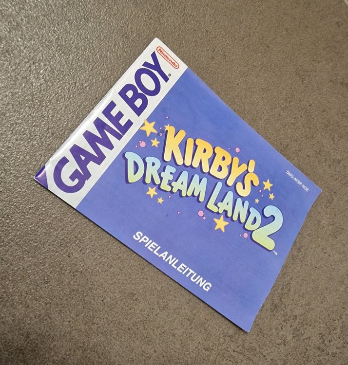 Gameboy Kirbys Dream Land 2 Anleitung - Schnelle Lieferung! | Kaufen ...