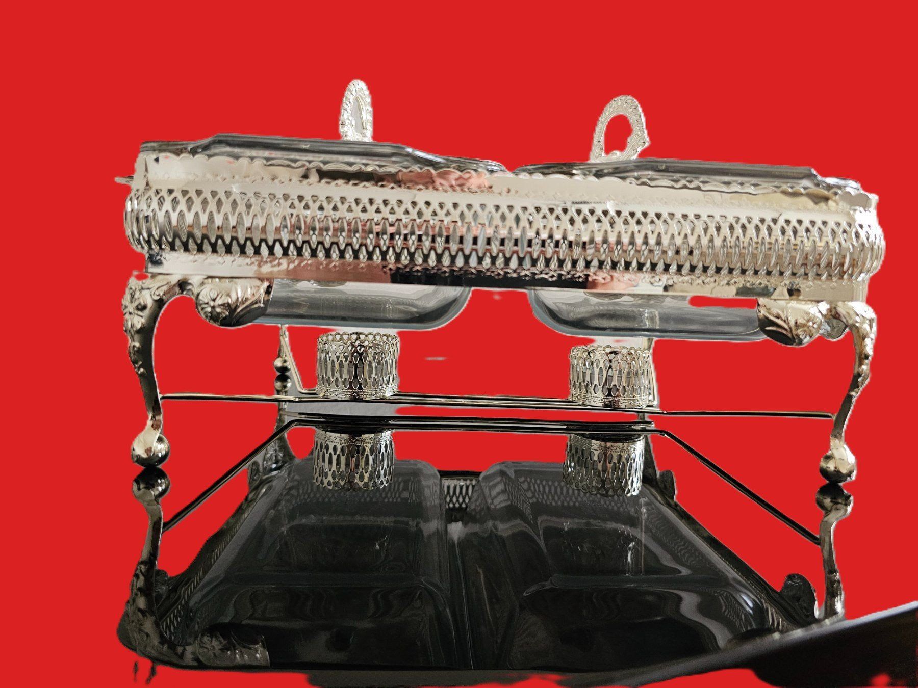 Piatti di portata: Queen Anne Chauffe-Plats. – Nuovo e nell'imballaggio originale da Porrentruy venduto da Danreisende 2