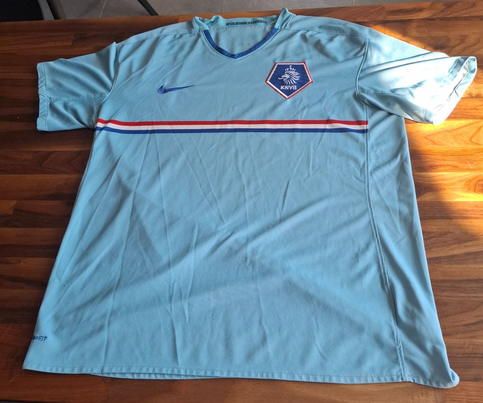 Nike Canottiere & Pantaloni: Maillot Netherland 2014, taille XL – Usato da Lausanne venduto da SwissFootballShirt
