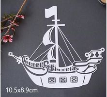 Neue Stanzschablone Segelschiff
