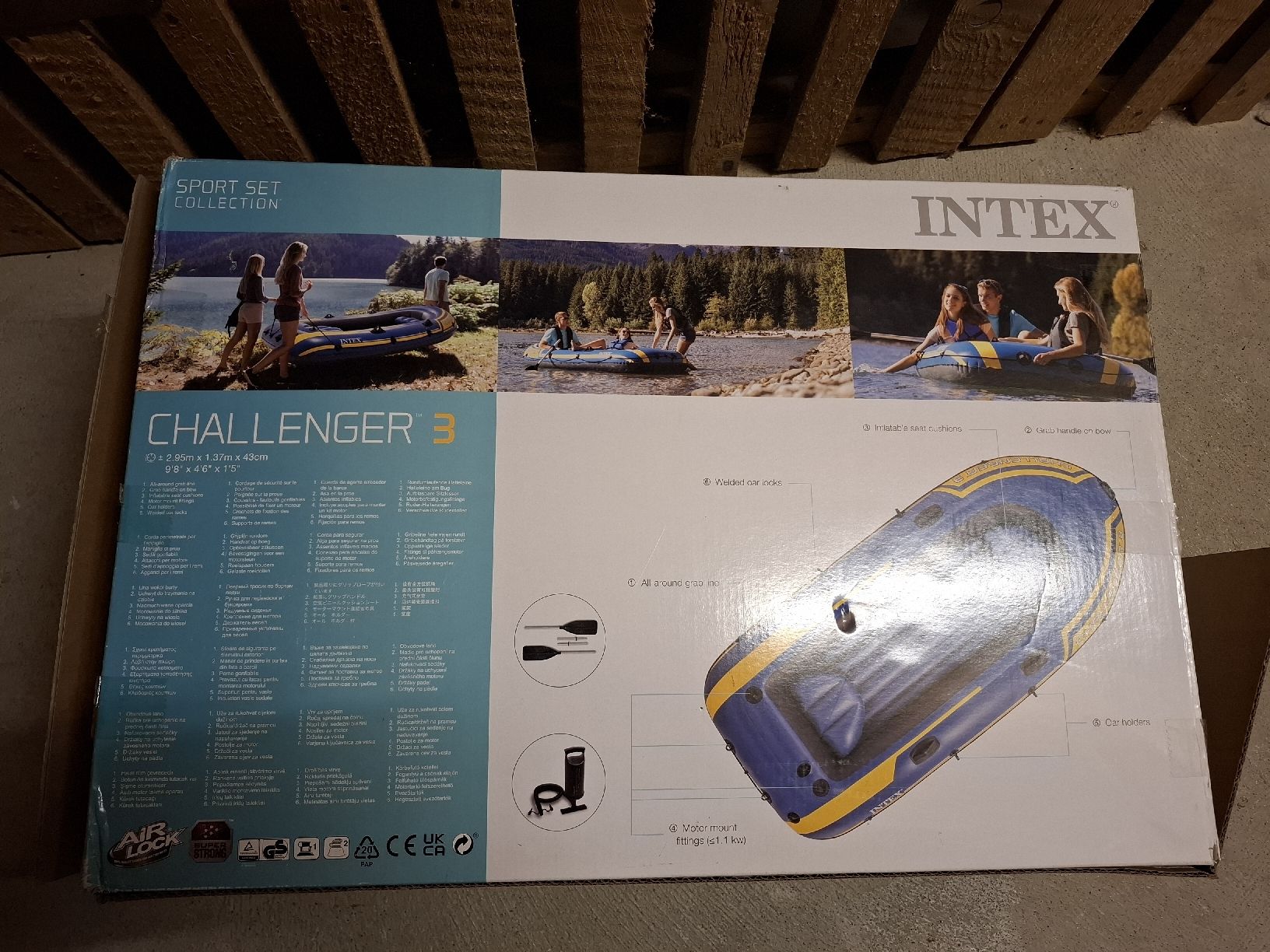 Barche: Intex Challenger 3 Sportboot – Usato da Grenchen venduto da Andreas.hartmann 1