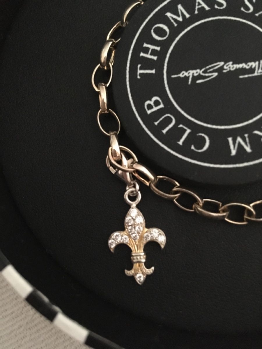 Bracciali & Braccialetti: Thomas Sabo Charm Armband mit 2 Charms – Nuovo (secondo la descrizione) da Bassersdorf venduto da secondhand_clothing 1