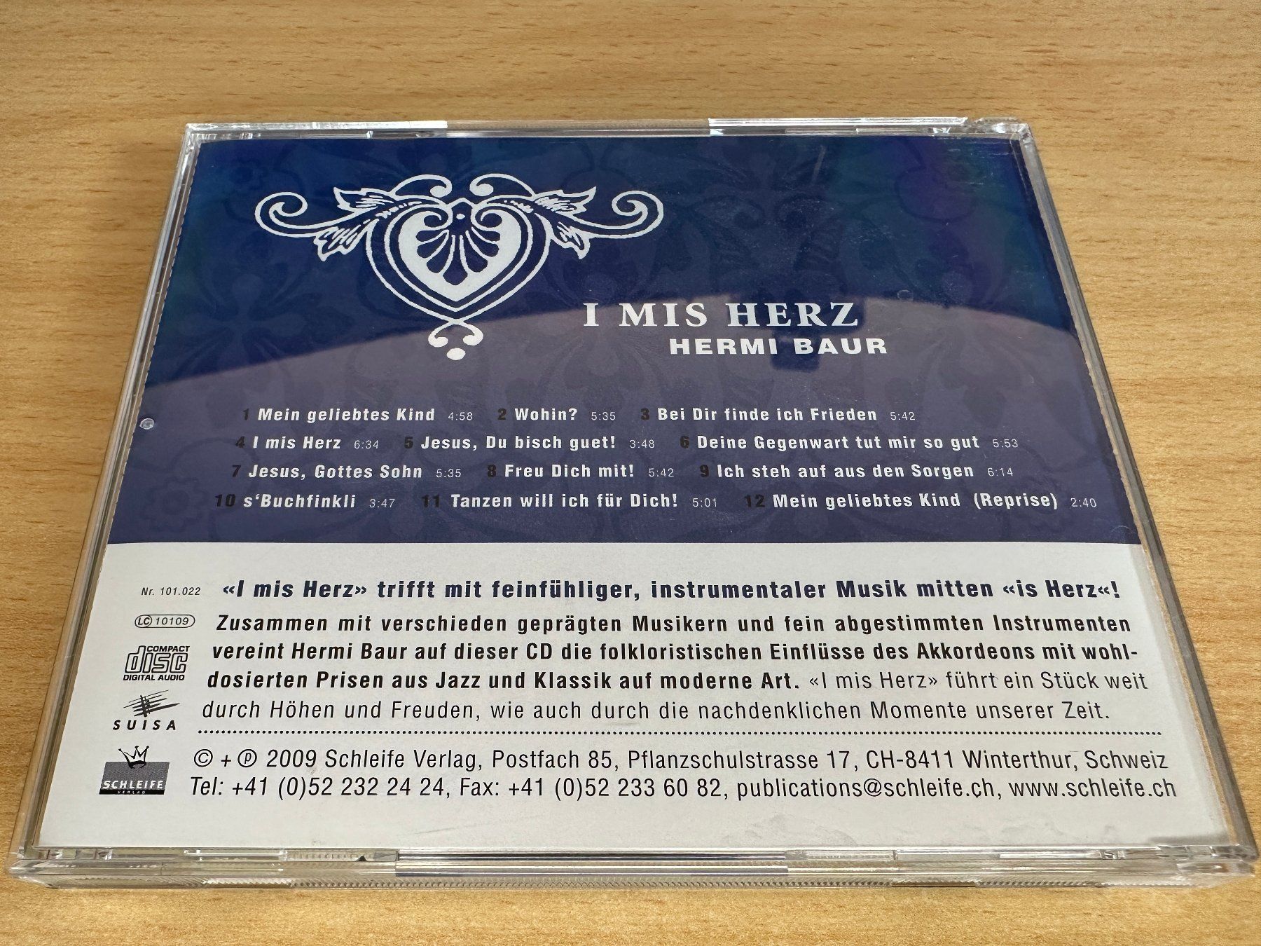 CD: Hermi Baur - I Mis Herz – Usato da Rikon im Tösstal venduto da Alpenmutz 1